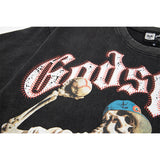 Godspeed T-Shirt Retro Fantasy Pattern