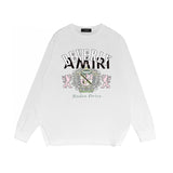 Amiri long sleeve shirts lion medal printing