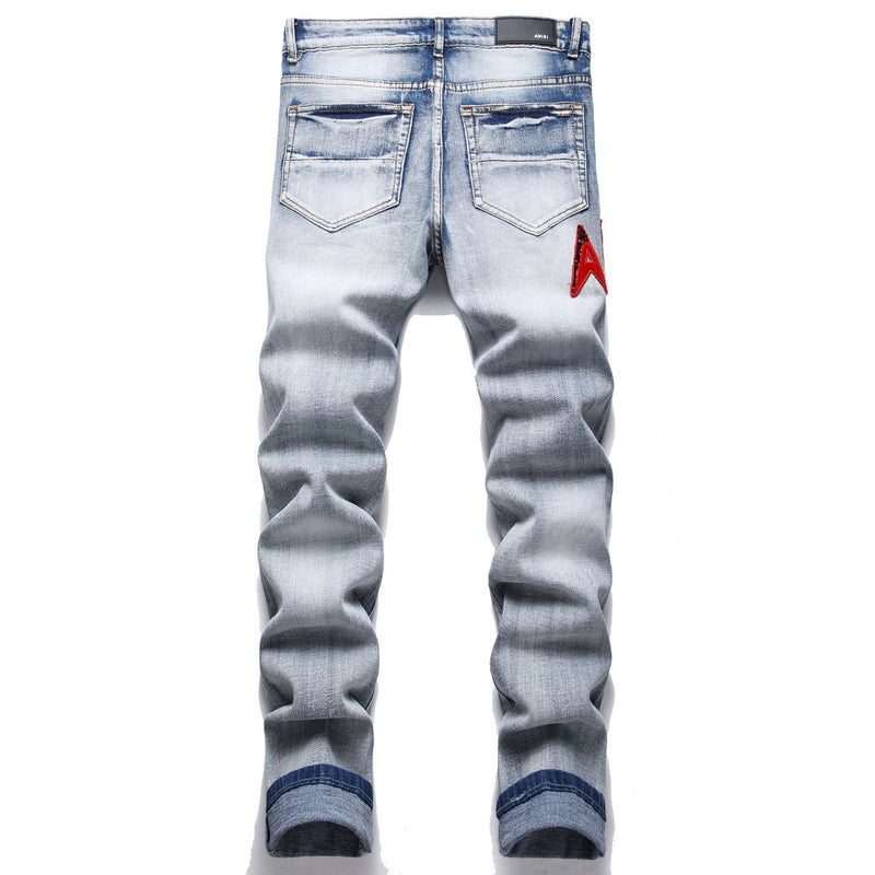 Amiri Jeans Ripped Stretch Jeans