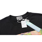 C.e sweatshirt early autumn japanese style trendy brand c.e creative painting printing round neck pullover sweatshirt