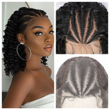 Women'S Wigs   Lace front Braided Wigs