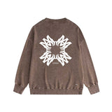 Amiri washed sweatshirt simple letter group print washed old