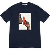 Men T-shirts 21SS Water Pistol Tee Water Gun Print Loose Short Sleeve Crew Neck T-Shirt
