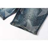 purple brand denim shorts