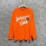 Amiri long sleeve shirts hollywood rose printing