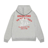 Amiri hoodie bull printing