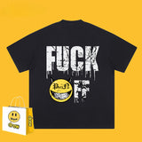 Drew T Shirts Smiley T-shirt Printed Short Sleeve