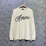 Amiri long sleeve shirts black and white printing