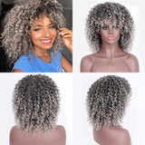 Women's Wigs Short Curly Afro Wig