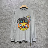 Amiri long sleeve shirts cartoon starfish printing