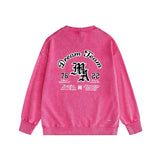 Amiri washed sweatshirt new letter logo printing washed old