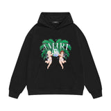 Amiri hoodie angel twins printing