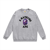 Bathing ape Crew neck sweatshirt