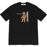Men T-shirts 21SS Not Sorry Tee Spoof Bear Loose Short Sleeve Crew Neck T-Shirt