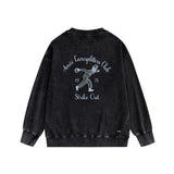 Amiri washed sweatshirt AMIRI large print washed old