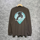 Amiri long sleeve shirts black panther printing