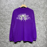 Amiri long sleeve shirts letter angel ball printing