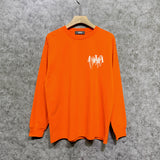 Amiri long sleeve shirts chain letter printing