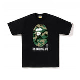 Bathing Ape T Shirt Spring Summer Forest Camouflage Ape Man Letter Print Pattern Short Sleeve T-Shirt