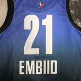 NBA Jerseys 23 season, All-Star, Blue 21, Embiid