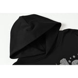 Sp5der Hoodie Rhinestones
