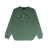 Amiri long sleeve shirts damaged little spider la&caprinting