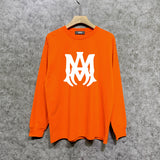 Amiri long sleeve shirts large simple logo printing