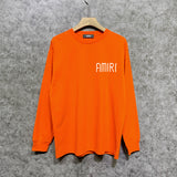 Amiri long sleeve shirts mottled spider printing