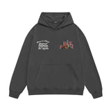 Amiri hoodie letter tiger print