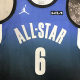 NBA Jerseys 23 season, All-Star, Blue 6, James