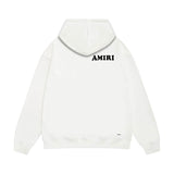 Amiri hoodie fat letter printing