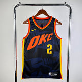 NBA Jerseys 24 season, Thunder, City 2, Alexandria