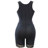 Plus Size Fat Woman One-Piece Corset Front Zipper Underwear