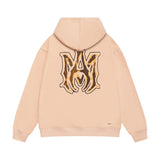Amiri hoodie splash paint skeleton print