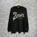 Amiri long sleeve shirts distressed text printing