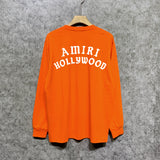 Amiri long sleeve shirts hollywood pure letterprinting