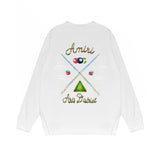 Amiri long sleeve shirts billiard cue printing