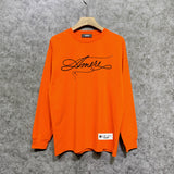 Amiri long sleeve shirts needlework letterprinting