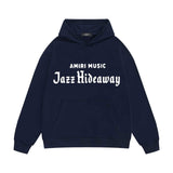 Amiri hoodie music letterprinting