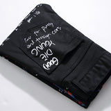 Mens Fashion Jeans Skull Flame 5646#