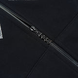 Lost intricacy Hoodie rhinestones