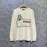 Amiri long sleeve shirts top hat magician printing
