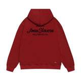 Amiri hoodie with strange letter printing