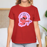 Valentine's Day T-Shirts Couple Love Print Sweet Style