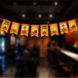 Halloween flag hanging ornaments Simple Cartoon Decorative Banner – Halloween Shop & Corridor Decoration