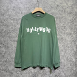 Amiri long sleeve shirts hollywood letterprinting