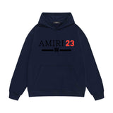 Amiri hoodie red font printing