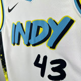 NBA Jerseys Season 25, Pacers, City Edition No. 43, Sylkham