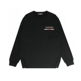 Amiri long sleeve shirts crayon horizontal strip printing