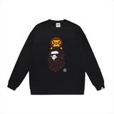 Bathing ape Crew neck sweatshirt
